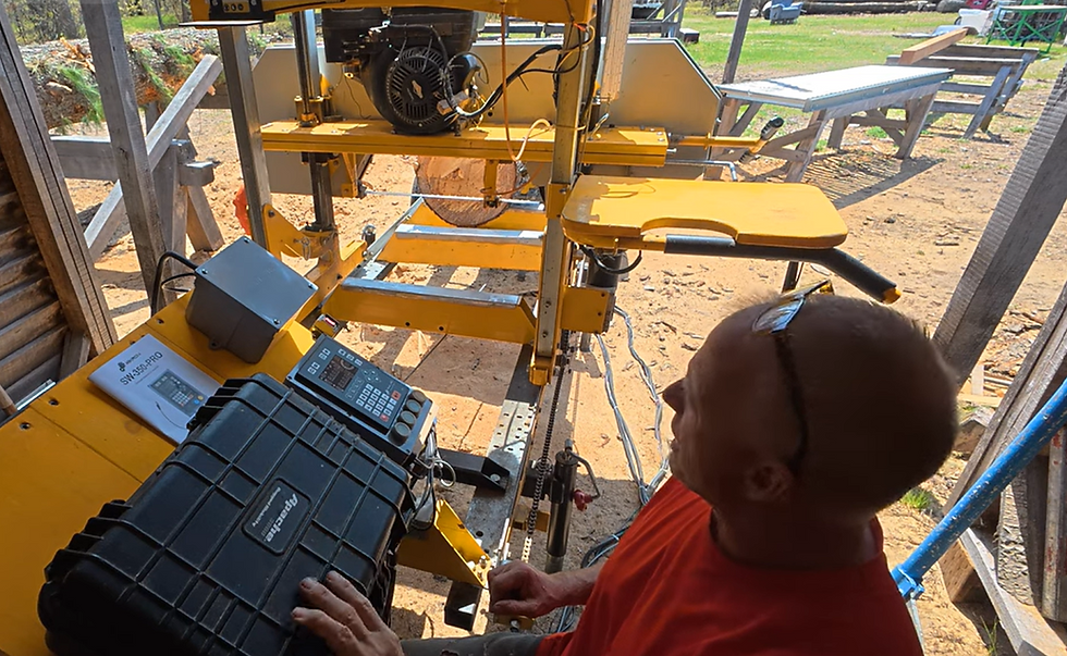 Computer setworks for Frontier or Norwood sawmill