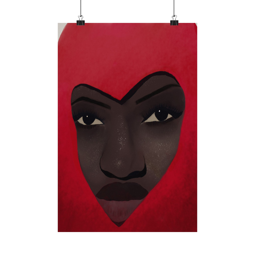 Head in my Heart Art Print