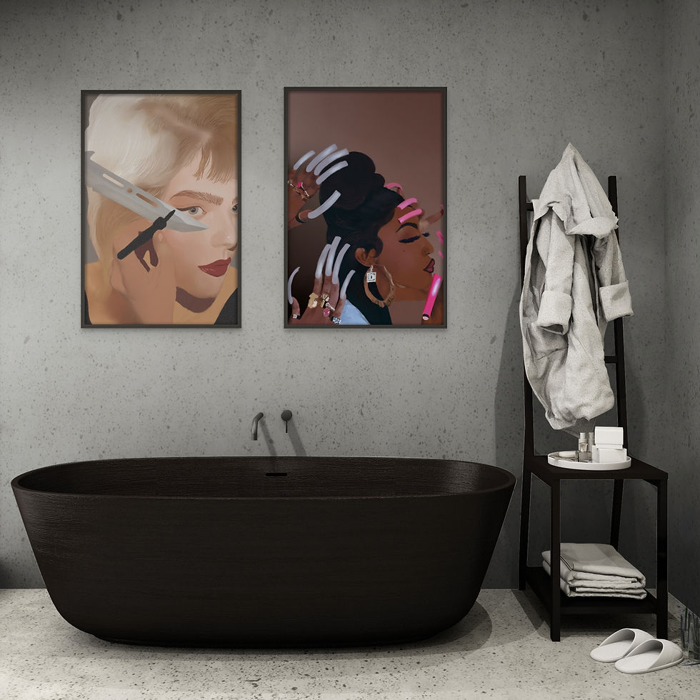 Thumbnail: Knifeliner Art Print
