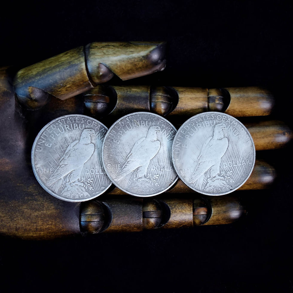 Thumbnail: Peace Coin TMC - Triple Magnetic Coin