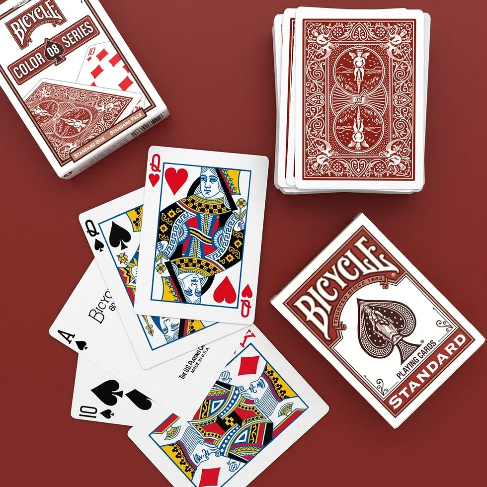 Thumbnail: #8 Cinnamon, Color Series Playing Cards