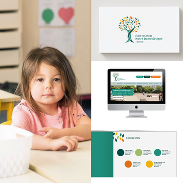 Identité visuelle Notre Dame Sévigné