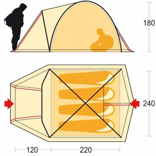 Thumbnail: палатка Ferrino TENERE 4