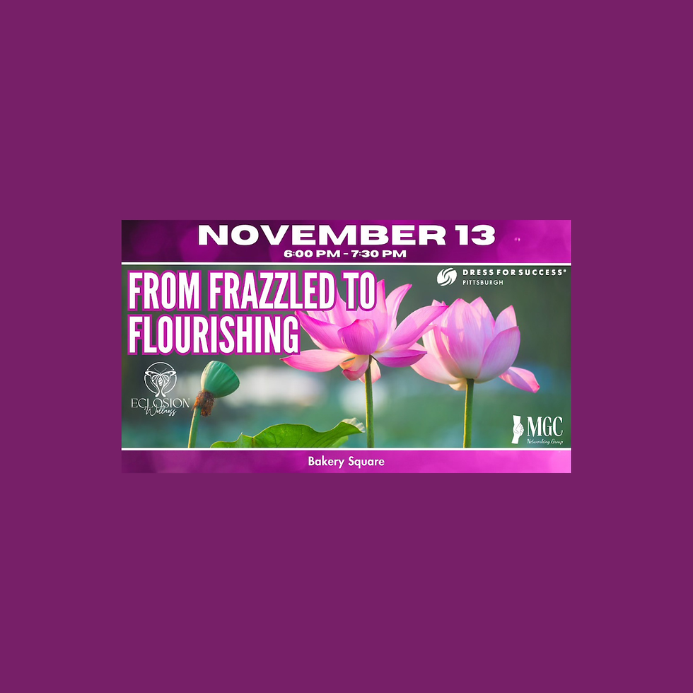 From Frazzled To Flourishing 