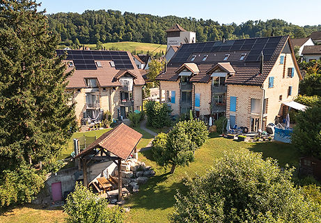 Hinterhagstrasse 4 Neuwisstrasse 2 Gebäude Innenhof