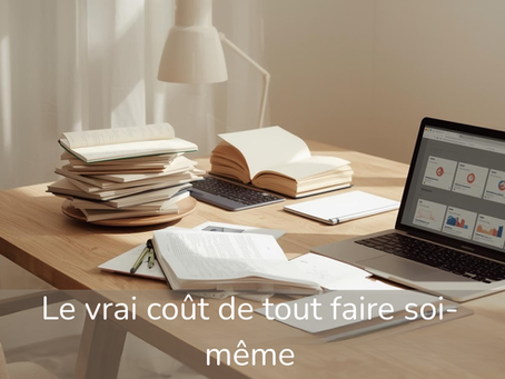 Le vrai coût de tout faire soi-même