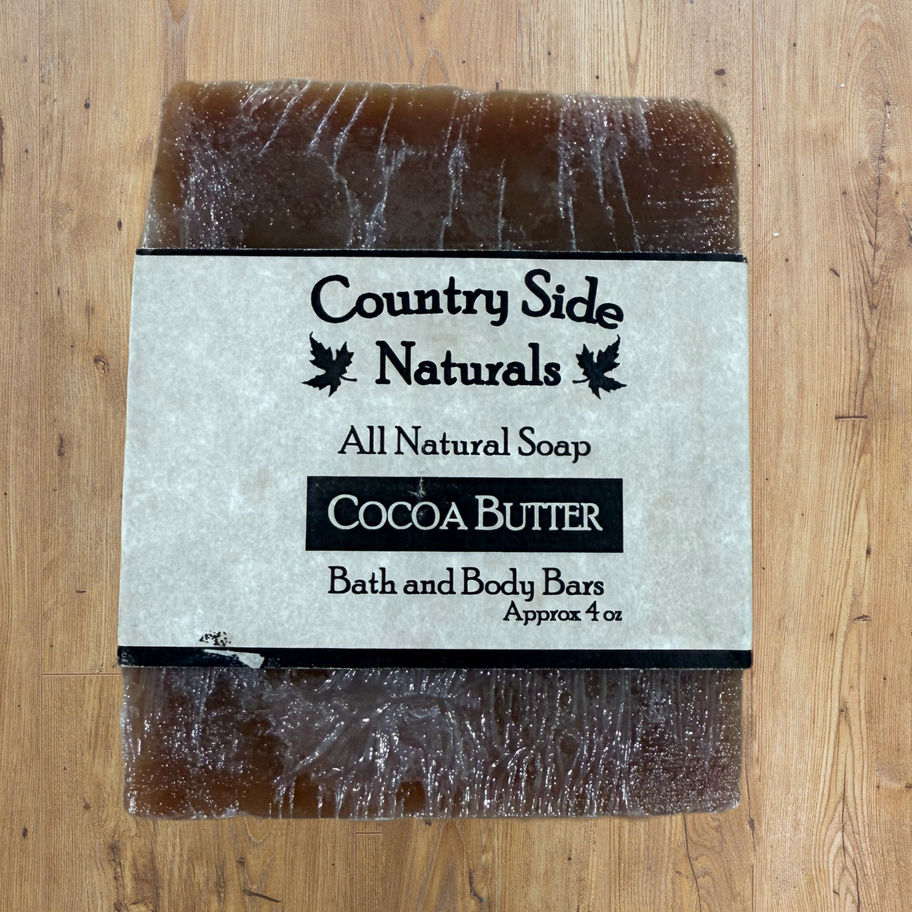 Country Side Naturals Cocoa Butter All Natural Soap bar