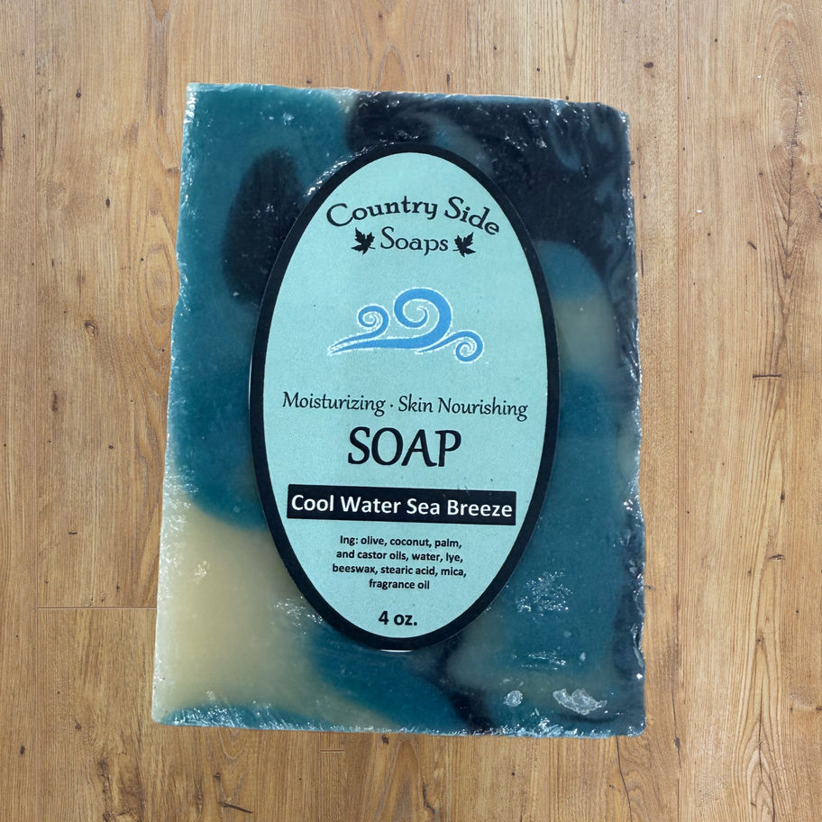 Country Side Cool Water Sea Breeze Soap bar