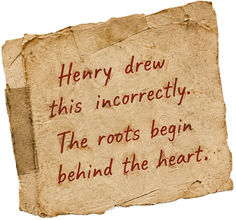 Hand written note