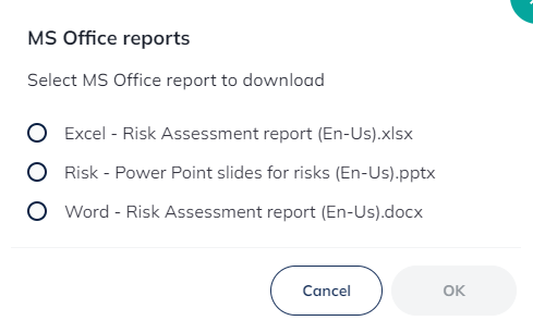 Excel, Word, Power Point, ERM, Risikovurdering, Risikostyring