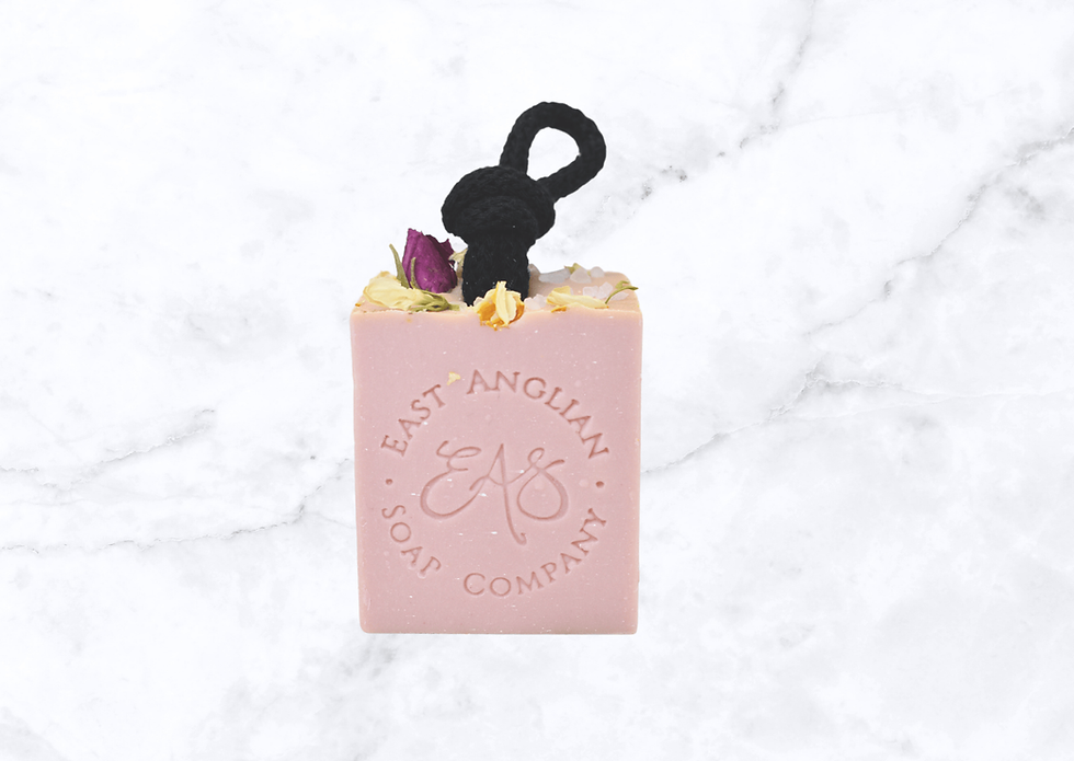Thumbnail: Bella Rose Soap on a Rope – Luxury Botanical Soap with Vitamin E