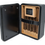 Thumbnail: Manhattan XL : 10-20 Ct. Travel Humidor w/ Digital Hygrometer, Ashtray, Cutter,