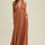 Thumbnail: HALTER MAXI DRESS WITH KEYHOLE FRONT AND LACE TRIM