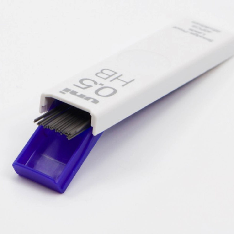 縮圖：Uni Pencil Leads H HB B 2B 4B Smudge Resistant UL-S-05