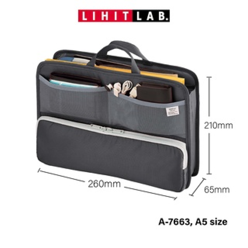 Thumbnail: LIHIT LAB Smart Fit Stand Pocket (Horizontal Type) A-7663