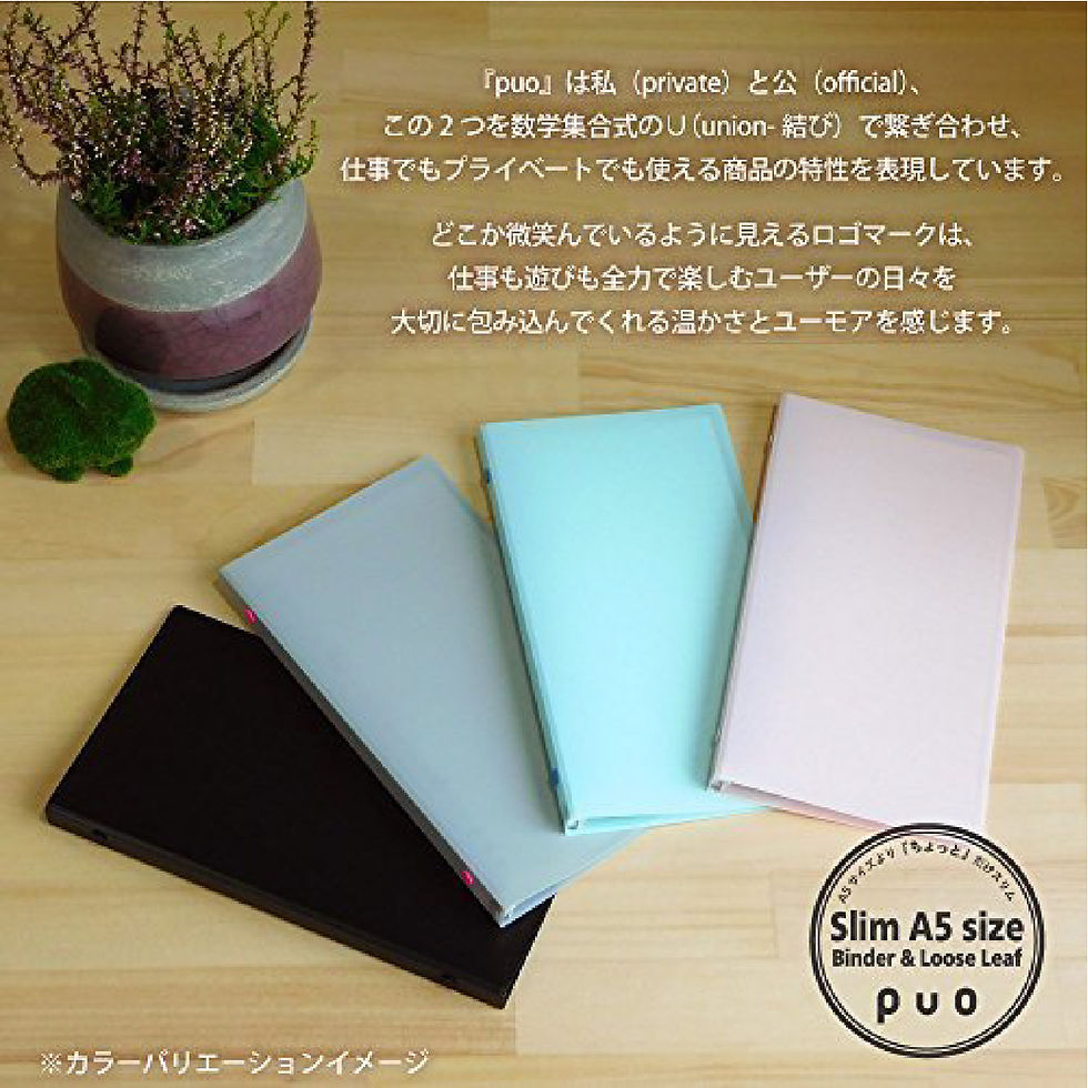 Thumbnail: Maruman Puo Slim Binder A5 size F068