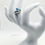 Thumbnail: Blue Snake Adjustable Ring