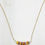Thumbnail: Colorful Sea Scallop Bar Necklace