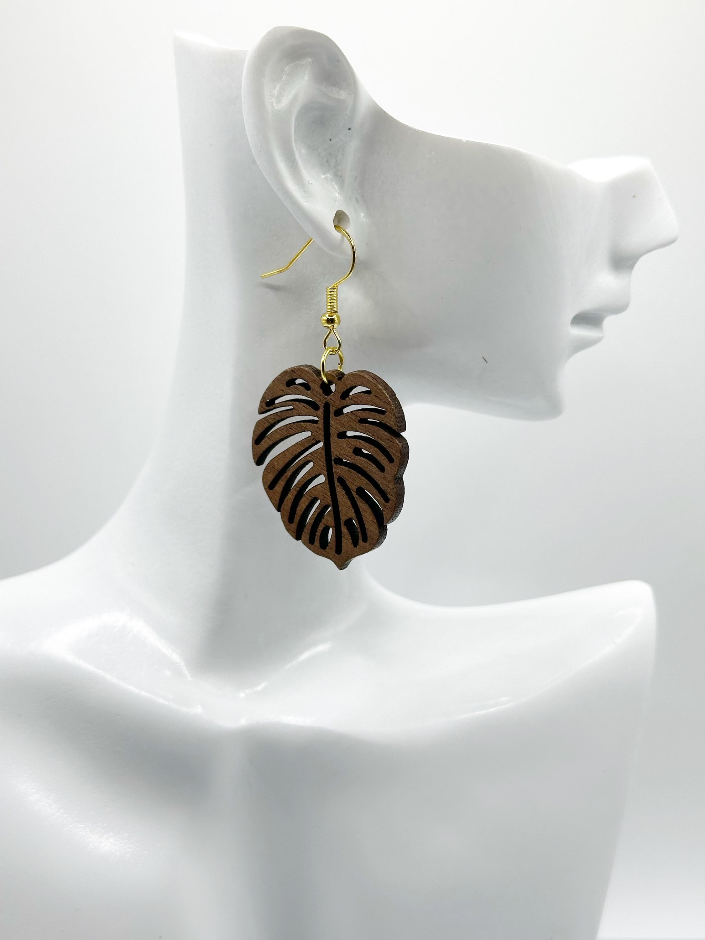 Natural Wood Monstera III