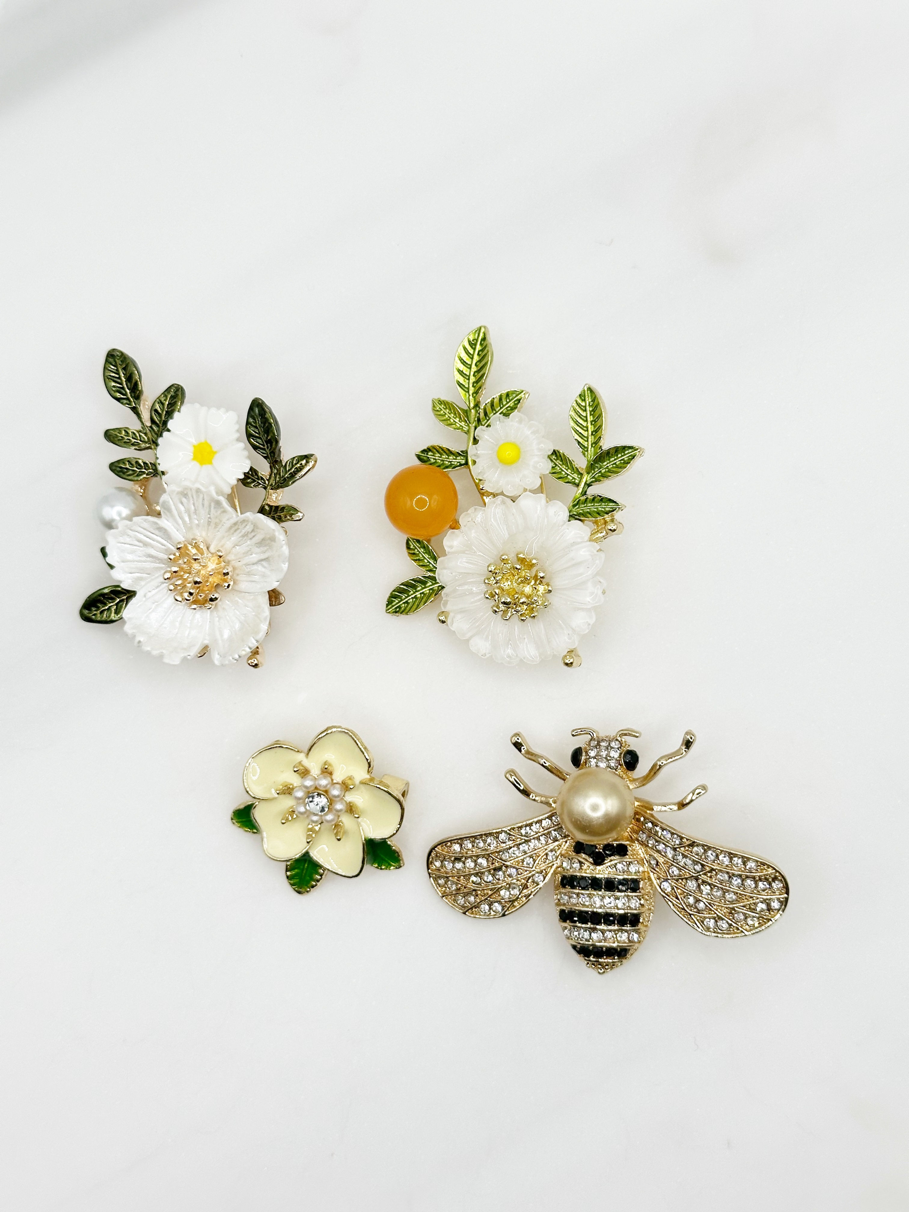 Spring Brooch Pin