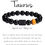 Thumbnail: Black Agate Zodiac Bracelet 
