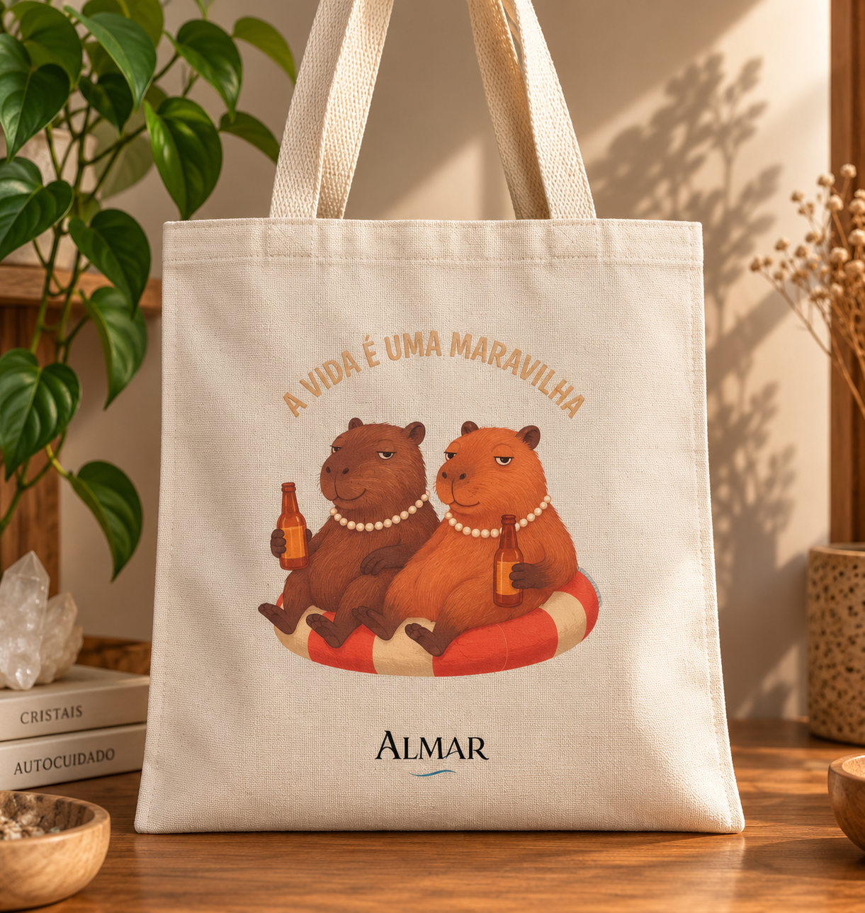 Ecobag A vida é uma maravilha