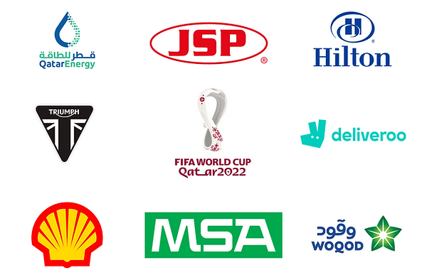Image showing a selection of Heat Stress Global's global partners and clients