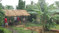 Rénovation de l'abri du lavoir