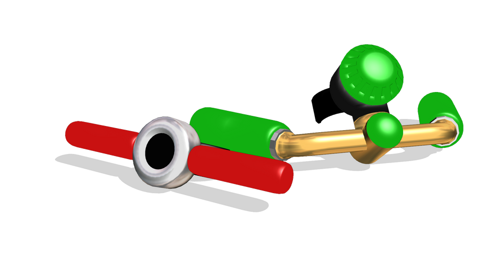 Small air cylinder set (bar type/V type)