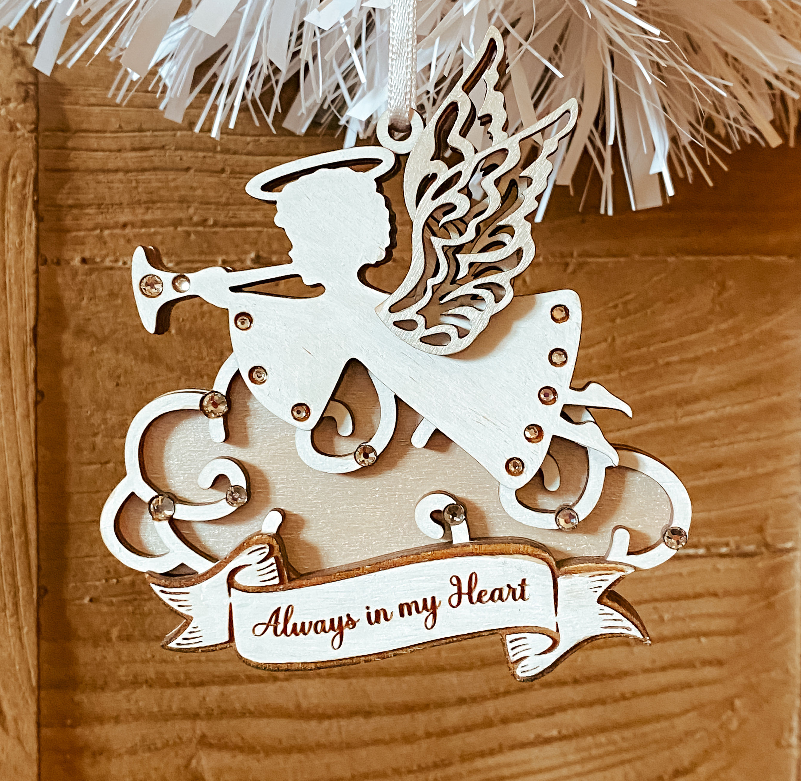 Angel in the Clouds, Always in My Heart, Wooden Decoration