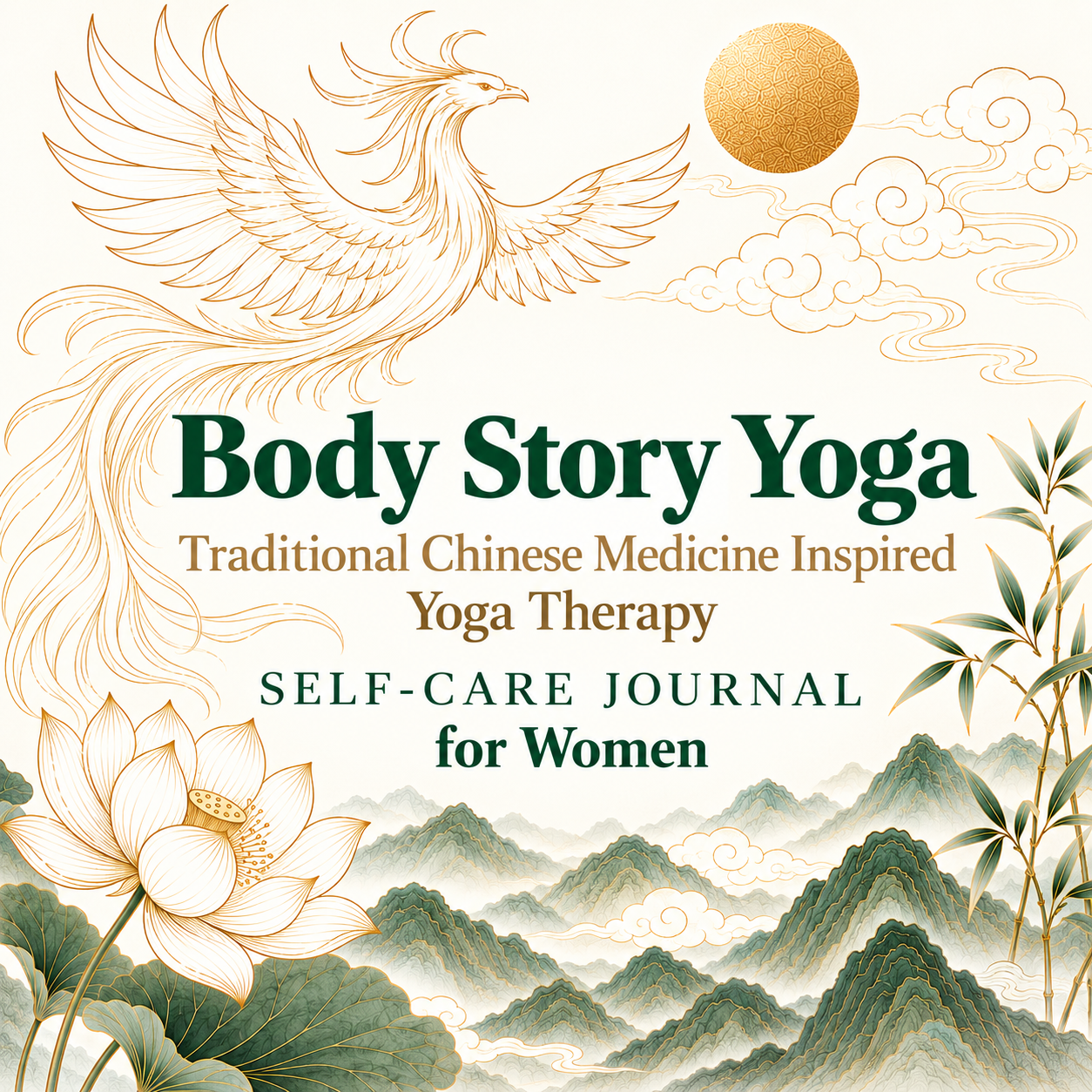 Body Story TCM-Inspired Yoga Therapy Self-Care Journal for Women