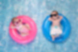 chairs by pool