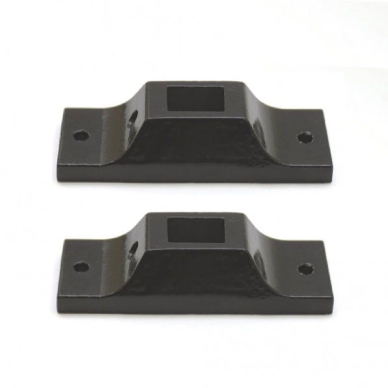 Angled stair Shoe Brackets