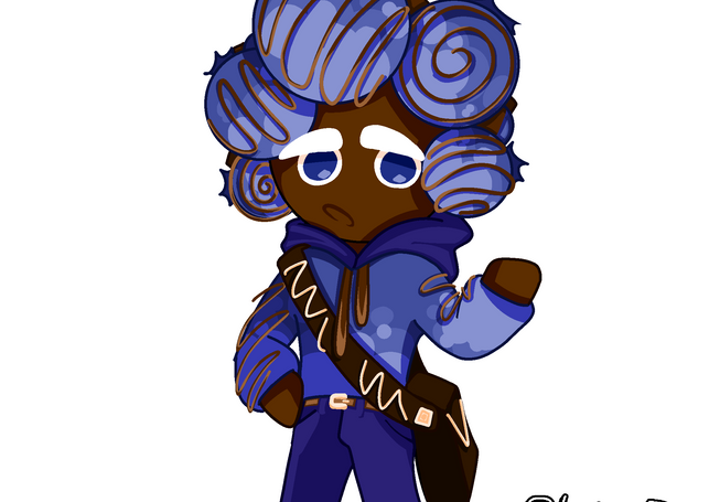 Coco Blueberry Cookie