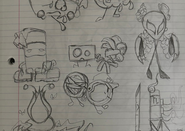 Character Sketch Sheet 7