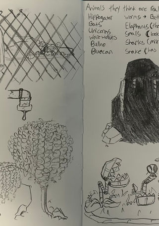 R.E.D Prop Concept Sketches