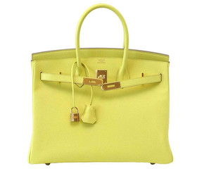 yellow birkin