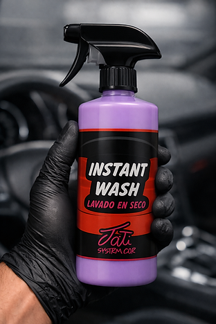 Limpieza de coche sin agua para interiores