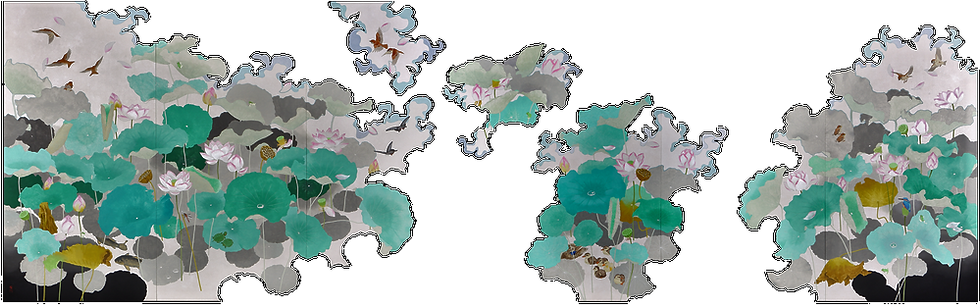 蓮花物語-1820×6000mm