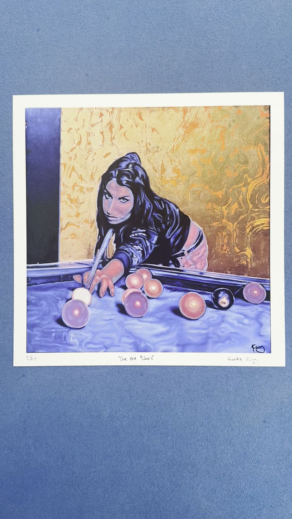 Thumbnail: Cue the Blues (Amy Winehouse) | Limited Edition Giclèe Print