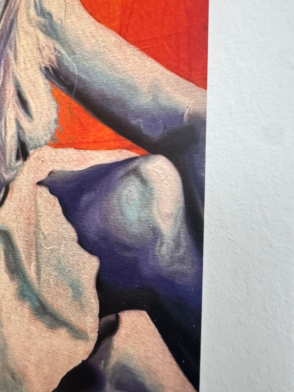 Thumbnail: Brigitte Bardot giclée print: arm rested on leg 