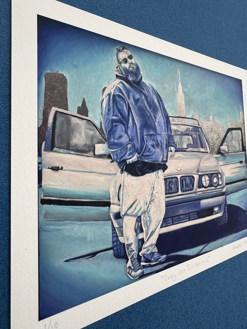 Thumbnail: Action Bronson giclée print by car