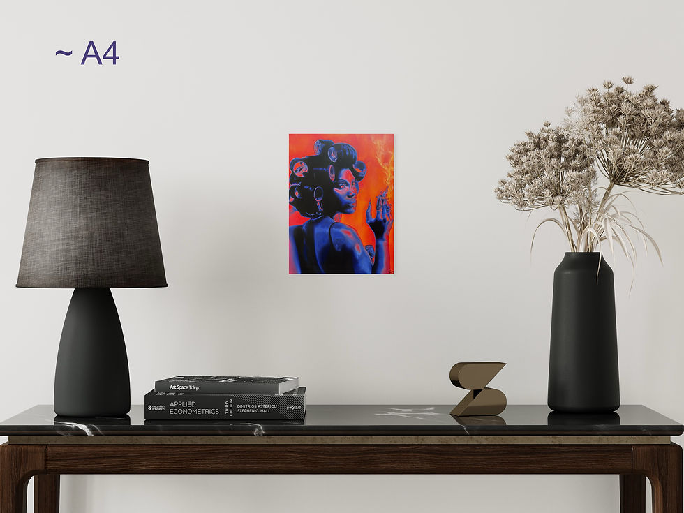 Thumbnail: DOECHII (in BLOOM) | Made-to-Order | Rolled Canvas