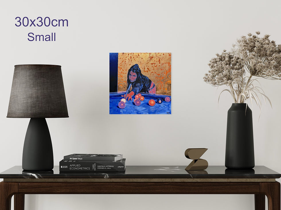 Thumbnail: Cue the Blues (Amy Winehouse) | Made-to-Order | Rolled Canvas