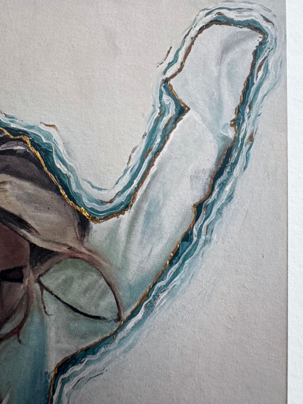 Thumbnail: Cue the Blues Amy Winehouse giclée print