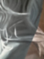 Abstract grey and white paint strokes