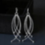 Дамски дълги сребърни обеци ръчна изработка от сребро проба 925. Със сертификат за качество в подаръчна кутия от AngeloSilver