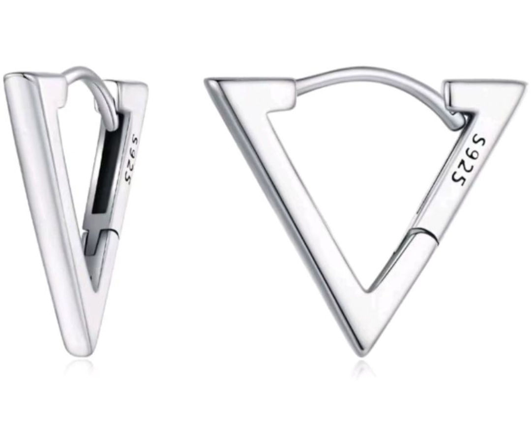 Triangle 925 Silver Earings