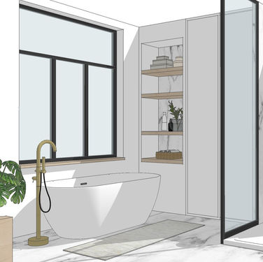 Perspective salle de bains