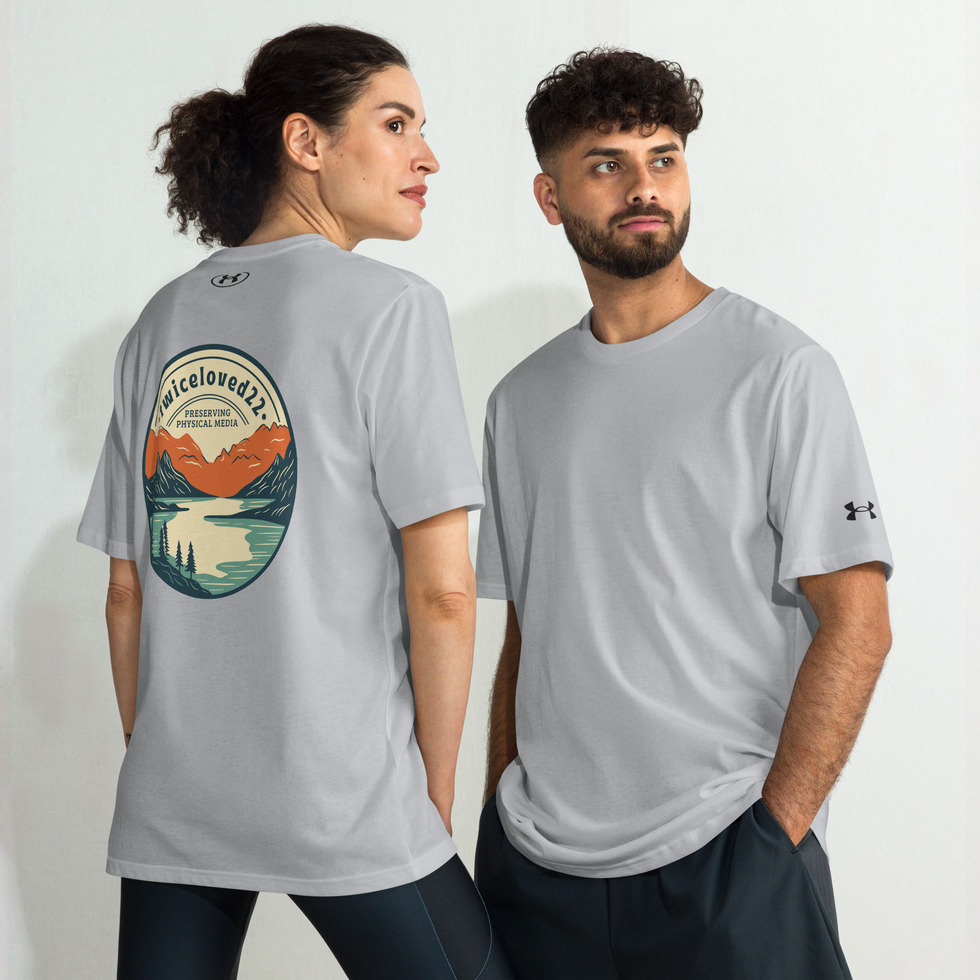 Under ArmourⓇ Preserving Physical Media Athletic T-Shirt